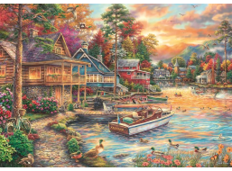 SCHMIDT Puzzle Večer pri pobreží 1000 dielikov