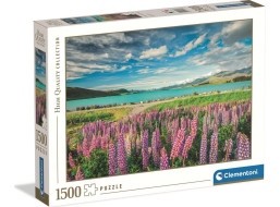 CLEMENTONI Puzzle Vlčie maky pri jazere Tekapo 1500 dielikov