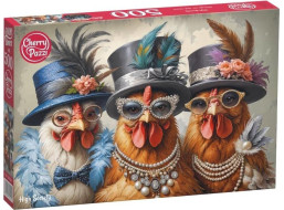 CHERRY PAZZI Puzzle Vyššia spoločnosť 500 dielikov