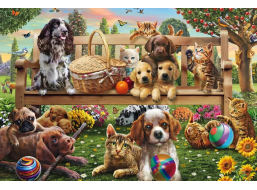 SCHMIDT Puzzle Záhradný piknik 200 dielikov
