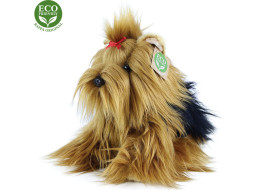 Rappa Plyšový pes Yorkshirský teriér sediaci 23 cm ECO-FRIENDLY
