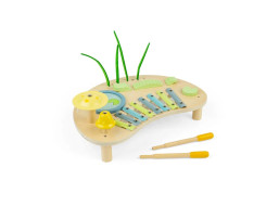 Bigjigs Toys Hudobný stolček Džungľa