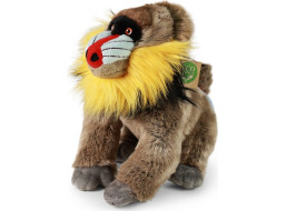 Rappa Plyšová opica mandril 28 cm ECO-FRIENDLY