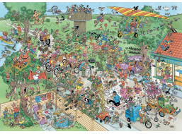 JUMBO Puzzle JvH Sledovanie vtáctva 1000 dielikov