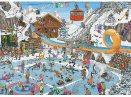 JUMBO Puzzle JvH Zimné hry 1000 dielikov
