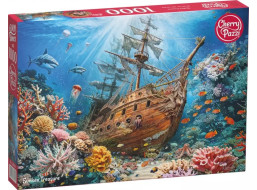 CHERRY PAZZI Puzzle Potopený poklad 1000 dielikov