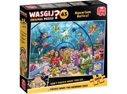 JUMBO Puzzle WASGIJ 43: Hrátky v akváriu 1000 dielikov