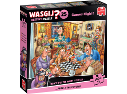 JUMBO Puzzle WASGIJ Destiny 25: Herný večer 1000 dielikov