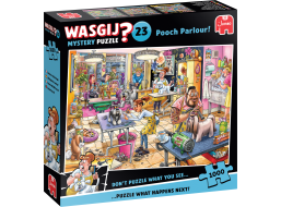 JUMBO Puzzle WASGIJ Mystery 23: Psí salón 1000 dielikov