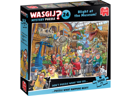 JUMBO Puzzle WASGIJ Mystery 24: Pleseň v múzeu 1000 dielikov