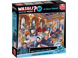 JUMBO Puzzle WASGIJ Mystery 27: Dôkladné oholenie 1000 dielikov