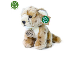 Rappa Plyšový gepard sediaci 18 cm ECO-FRIENDLY