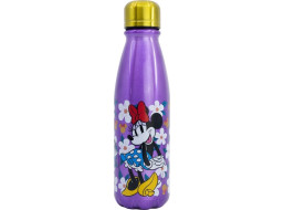 STOR Fľaša na pitie hliníková Minnie 600 ml