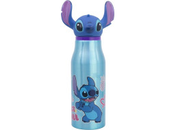 STOR Fľaša na pitie hliníková Stitch 690 ml