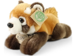 Rappa Plyšová panda červená ležiaca 20 cm ECO-FRIENDLY