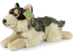 Rappa Plyšový vlk ležiaci 35 cm ECO-FRIENDLY