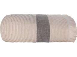 Bavlnený uterák so strapcami FALA - 70x140 cm - 500g/m2 - béžový