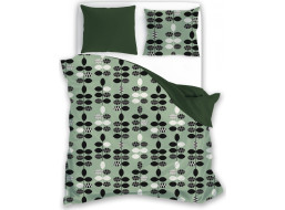 Bavlnené obliečky PURE COTTON Modern - zelené -160x200 cm