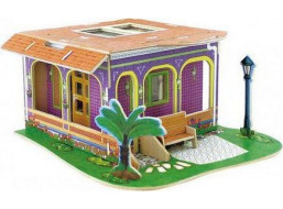 ROBOTIME 3D puzzle Vila snov: Študovňa farebná 104 dielikov