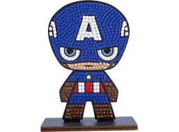 CRYSTAL ART Diamantové maľovanie Avengers: Kapitán Amerika