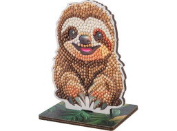 CRYSTAL ART Diamantové maľovanie Jungle: Leňochod