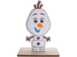 CRYSTAL ART Diamantové maľovanie Ľadové kráľovstvo: Olaf