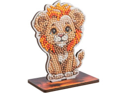 CRYSTAL ART Diamantové maľovanie Safari: Lev