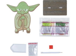 CRYSTAL ART Diamantové maľovanie Star Wars: Yoda