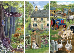 FALCON Puzzle Farma Woodland 1000 dielikov