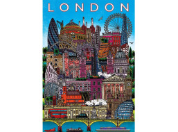 GIBSONS Puzzle Pohľad na Londýn 500 dielikov