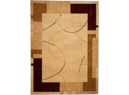 Kusový koberec ANTOGYA Modern - krémový/hnedý