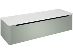 Sapho KERALA umývadlová skrinka 140x35x47,5cm, 1x zásuvka, verde KR140-4444