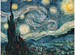 RAVENSBURGER Puzzle Art Collection: Hviezdna noc 1500 dielikov