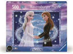 RAVENSBURGER Puzzle Disney: Ľadové kráľovstvo: Elsa a Anna 500 dielikov