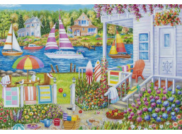 GRAFIKA Puzzle Dom pri vode 1000 dielikov