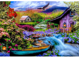 BLUEBIRD Puzzle Horská idylka 1500 dielikov