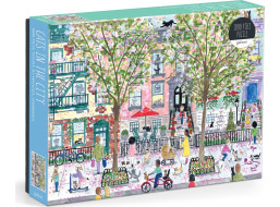 GALISON Puzzle Mačky v meste 1000 dielikov