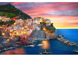 EUROGRAPHICS Puzzle Manarola za súmraku, Taliansko 2000 dielikov