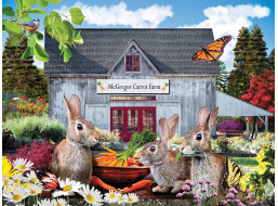 SUNSOUT Puzzle Mrkvová farma XXL 500 dielikov