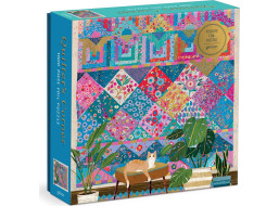 GALISON Puzzle Patchworkový kútik 1000 dielikov