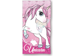 Detská bavlnená osuška UNICORN - 70x140 cm