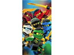 Detská rýchloschnúca osuška LEGO NINJAGO 70x140 cm