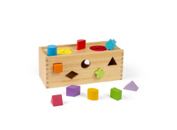 Bigjigs Toys Vkladanie a triedenie Tajomná krabička