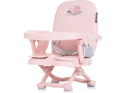 CHIPOLINO Prenosná jedálenská stolička (Booster) Lollipop flamingo