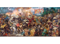 CASTORLAND Puzzle Art Collection: Bitka pri Grunwalde 4000 dielikov