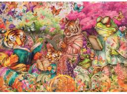 RAVENSBURGER Puzzle Knižný klub 1000 dielikov