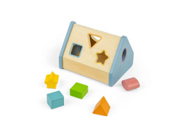 Bigjigs Toys Domček vkladania tvarov