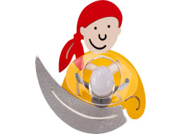 Nástenné svietidlo PIRATE - žlté