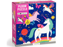 Mudpuppy Podlahové puzzle Kúzelní jednorožci 25 dielikov