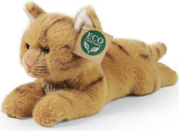 Rappa Plyšová mačka ležiaca hnedá 20 cm ECO-FRIENDLY